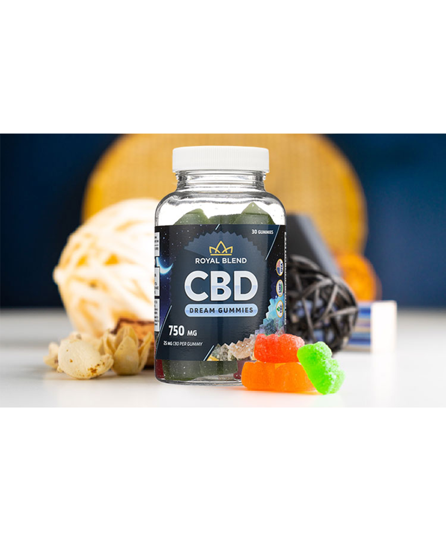 CBD Gummies For Sleep, CBD Dream Gummies ROYAL BLEND CBD